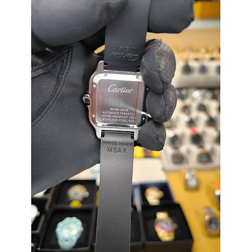 SANTOS DE CARTIER OTOMATK REPLKA SAAT