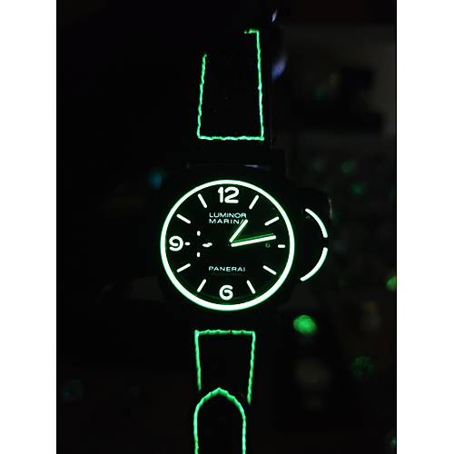 PANERAI LUMINOR MARINA 70TH ANNIVERSARY CARBON BLACK PAM01119 ETA SAAT