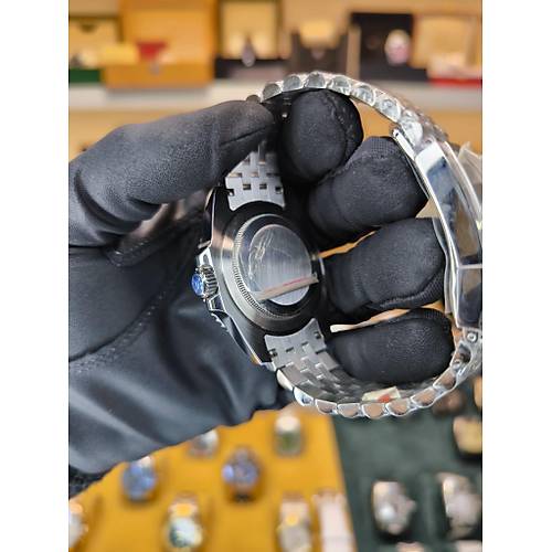GMT-MASTER II OTOMAT�K TURUNCU BEZEL JUBILEE REPL�KA SAAT