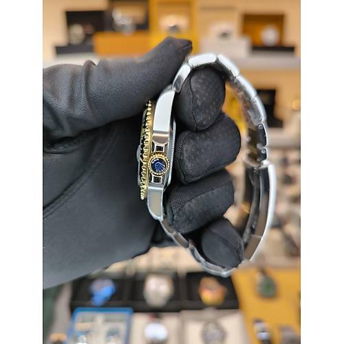 SUBMARNER DATE OTOMATK GOLD-GM  SYAH