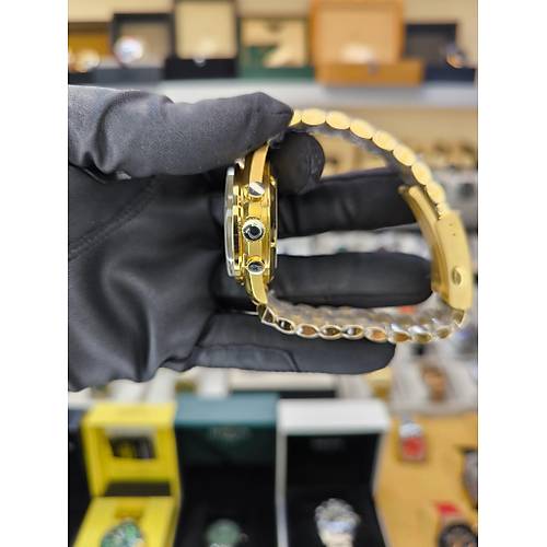 SPEEDMASTER MOONWATCH GREEN DIAL 42mm MOONSHINE GOLD 31060425010001 ETA SAAT