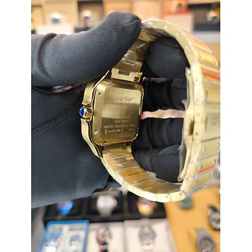SANTOS DE CARTIER GOLD OTOMAT�K REPL�KA SAAT