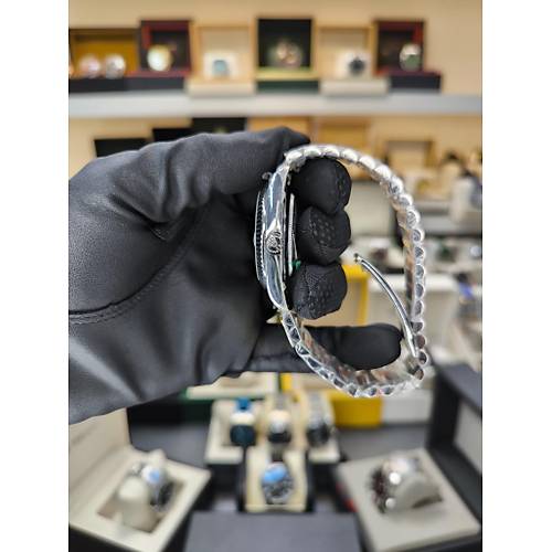 ROLEX Day-Date 40 Platinum Black Dial Noob Factory ETA SAAT
