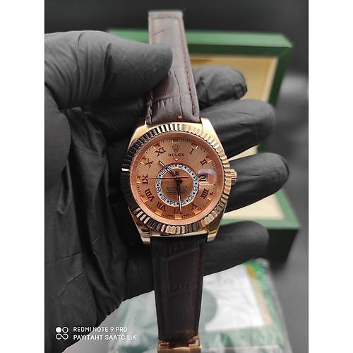 SKY-DWELLER OTOMATK ROSE KAHVE