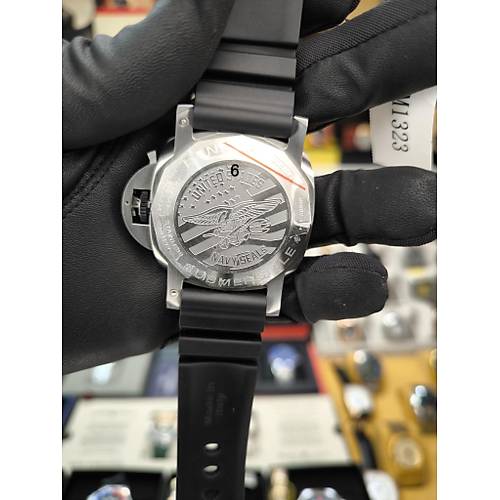 PANERAI SUBMERSIBLE GMT NAVY SEALS PAM1323 ETA SAAT
