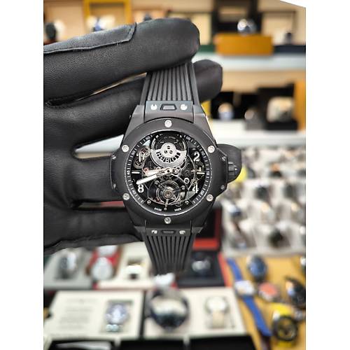 HUBLOT BIG BANG BLACK MAGIC TOURBILLON ETA SAAT