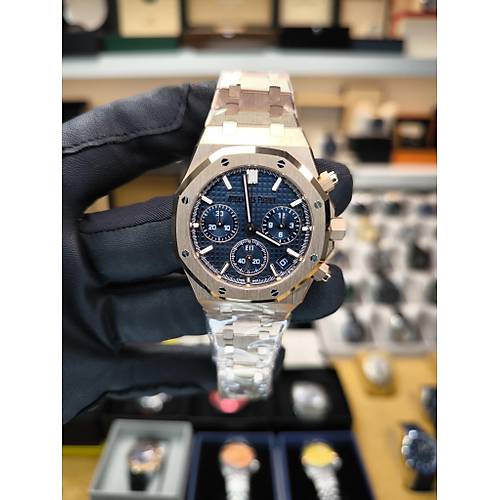 ROYAL OAK AUTOMATIC CHRONORAPH BLUE DIAL  ETA SAAT