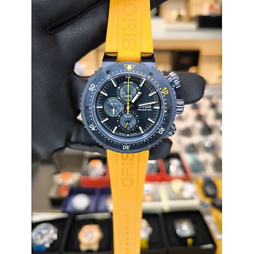 ORIS AQUIS DEPTH GAUGE PRO DIVER CRONOGRAPH