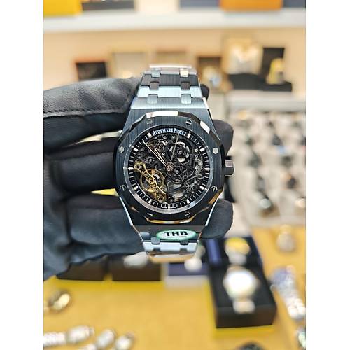ROYAL OAK SELFWINDING OPENWORKED SKELETON SERAMIK ETA SAAT