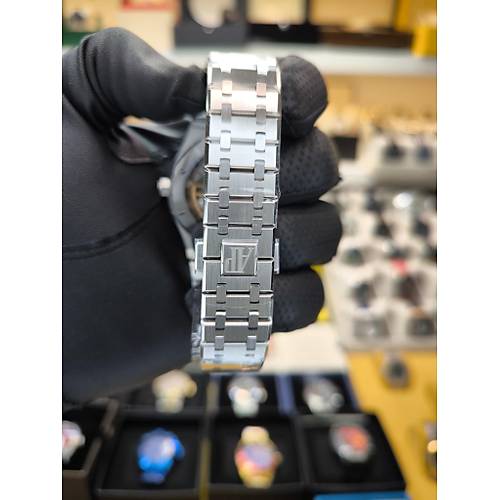ROYAL OAK 15500ST BLUE DIAL ETA SAAT