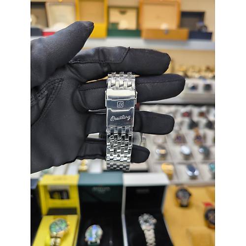 NAVITIMER GMT ICE BLUE OTOMAT�K REPL�KA SAAT