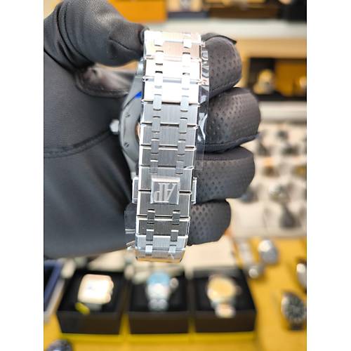 ROYAL OAK SELFWINDING OPENWORKED SKELETON SILVER