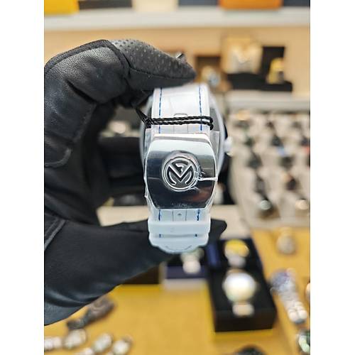 FRANCK MULLER VANGUARD V45 WHITE CERAMIC ETA SAAT