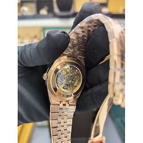 ROLEX LAND DWELLER 40mm Honeycomb Dial 127335 ETA SAAT