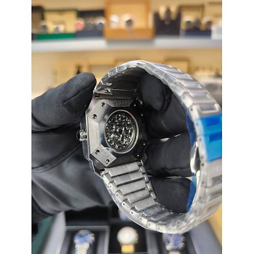 BVLGARI OCTO FINISSIMO TOURBILLON OTOMAT�K REPL�KA SAAT