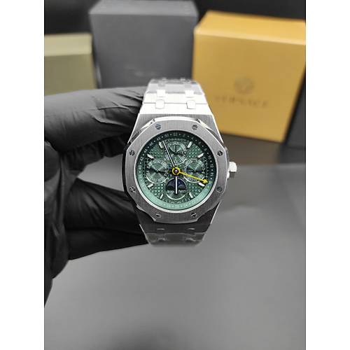 ROYAL OAK PERPETUAL CALENDER SILVER