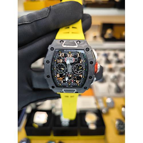 RM 11-03 MC LAREN CARBON OTOMAT�K REPL�KA SAAT