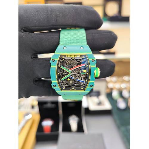 RM67-02 WAYDE VAN NIEKERK ULTRA SLIM SUPERCLONE CARBON ETA SAAT