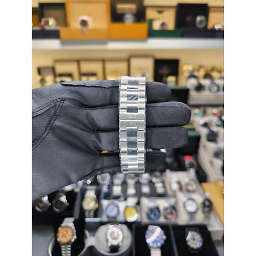TISSOT GENTLEMAN ICE BLUE T1274071135100 REPL�KA SAAT