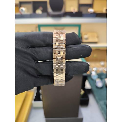 ROLEX LAND DWELLER 40mm Honeycomb Dial 127335 ETA SAAT