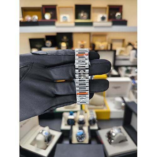 ROLEX Day-Date 40 Platinum Black Dial Noob Factory ETA SAAT