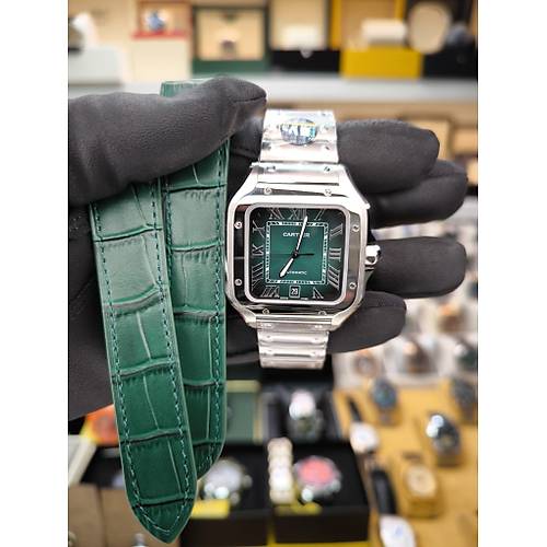 SANTOS DE CARTIER BLUE CRWSSA0061 ETA SAAT