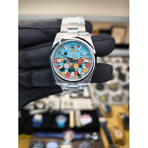 OYSTER PERPETUAL CELEBRATION DIAL124300 ETA SAAT