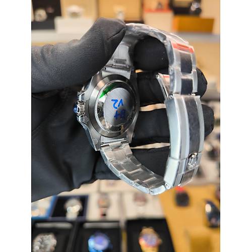 GMT-MASTER II OTOMATK MINJU BATMAN BEZEL OYSTER REPLKA SAAT