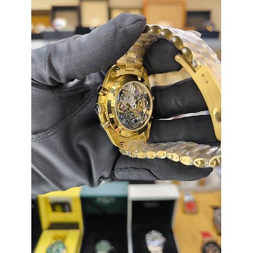 SPEEDMASTER MOONWATCH GREEN DIAL 42mm MOONSHINE GOLD 31060425010001 ETA SAAT