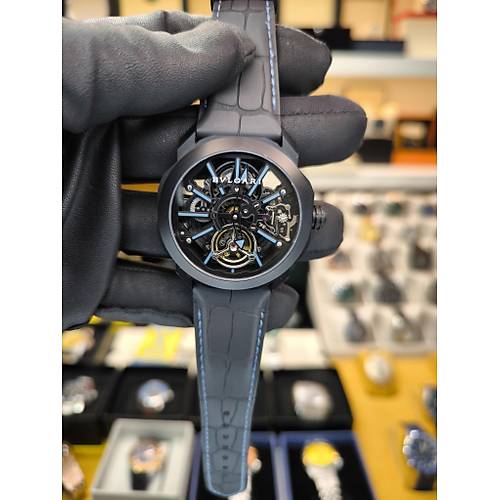 BVLGARI OCTO ROMA SKELETON OTOMATK REPLKA SAAT