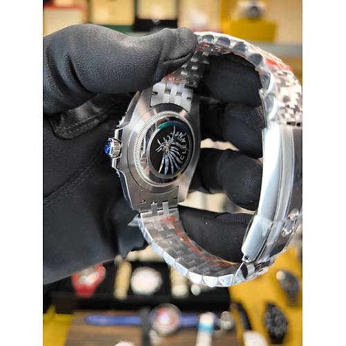 GMT-MASTER II BATGIRL/BATMAN JUBILEE 126710BLNR CLEAN FACTORY ETA SAAT