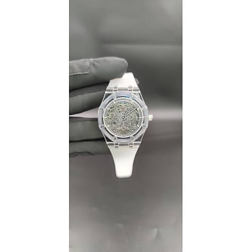 ROYAL OAK OPENWORKED SKELETON SILVER