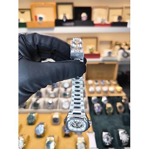 NAUTILUS SKELETON OTOMAT�K REPL�KA SAAT