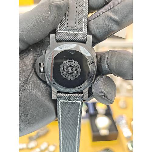 PANERAI LUMINOR MARINA 70TH ANNIVERSARY CARBON BLACK PAM01119 ETA SAAT