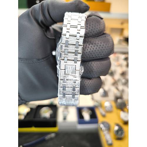 ROYAL OAK AUTOMATIC TALI KASA REPLKA SAAT