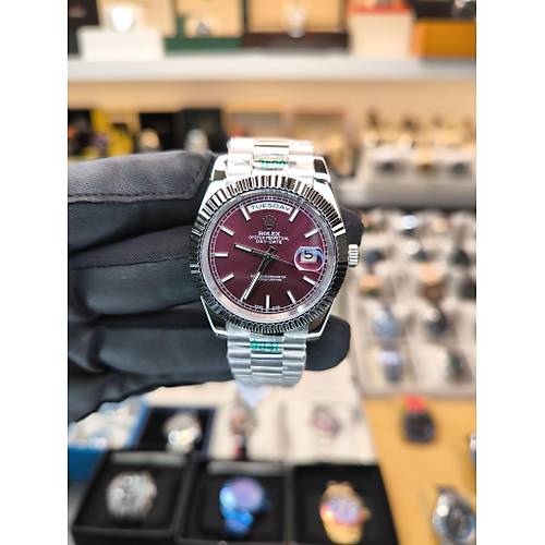 DAY DATE CHERRY OTOMATK REPLKA SAAT