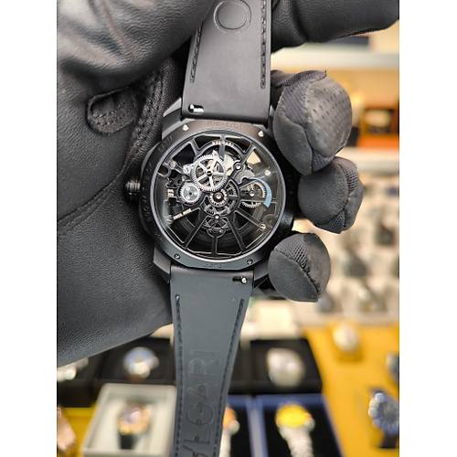 BVLGARI OCTO ROMA SKELETON OTOMATK REPLKA SAAT