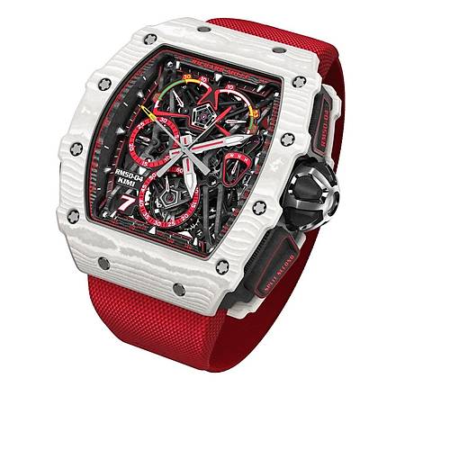 RM 50-04 Manual Winding Tourbillon Split-Seconds Chronograph Kimi Rikknen