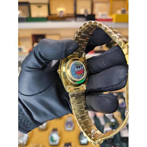 ROLEX Day-Date 40 Gold Green ARF Factory ETA SAAT