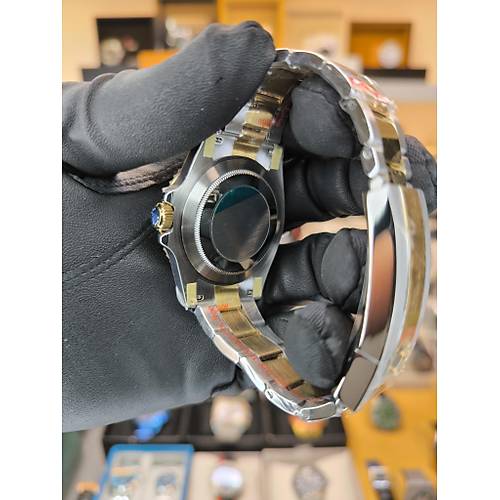 SUBMARNER DATE OTOMATK GOLD-GM  SYAH