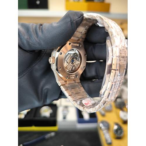 ROYAL OAK AUTOMATIC TALI KASA REPLKA SAAT
