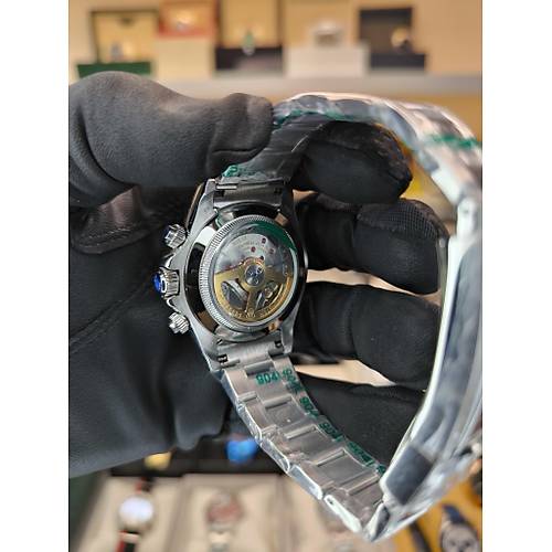 DAYTONA COSMOGRAPH PANDA TRANSPARAN KAPAK OTOMAT�K REPL�KA SAAT