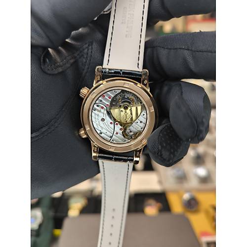 PATEK PHILIPPE CELESTIAL 6104R SKYMOON BAGUETTE DIAMOND ETA SAAT