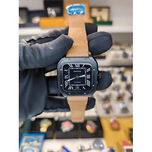 SANTOS DE CARTIER OTOMATK REPLKA SAAT