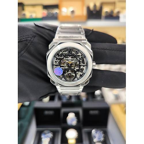BVLGARI OCTO FINISSIMO TOURBILLON OTOMAT�K REPL�KA SAAT