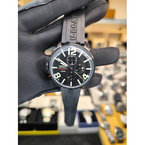U BOAT CAPSOIL CHRONOGRAPH REPLKA SAAT
