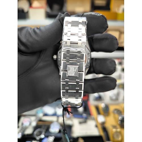 ROYAL OAK 15500ST WHITE DIAL ETA SAAT