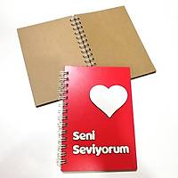 Ahap Defter - Krmz - Seni Seviyorum