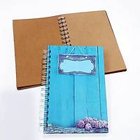 Ahap Kaplama Defter - Turkuaz Aa