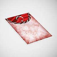 Kaligrafi Ka��t� 10'lu Paket - 200 gr Parlak Ku�e - BAYRAK